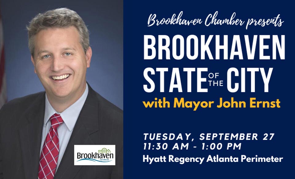 Brookhaven State of the City w/ Mayor John Ernst (September 27)
